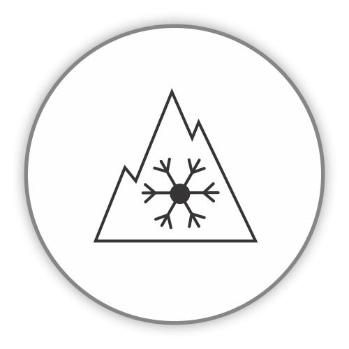 The snow tyre icon: